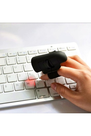 Jms Dizüstü Masaüstü İçin Yaratıcı 1600 DPI 2.4 GHZ Usb Optik Kablosuz Parmak Mouse