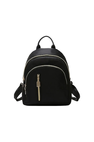 Zyzqstore Kadın Mini Sırt Çantası - Fonksiyonel, Moda, Seyahat, Siyah, Sevimli Siyah