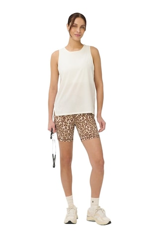 Sweaty Betty Sweaty Betty Ultimate Train Loose Rib Tank Kadın Beyaz Tank Top 9727