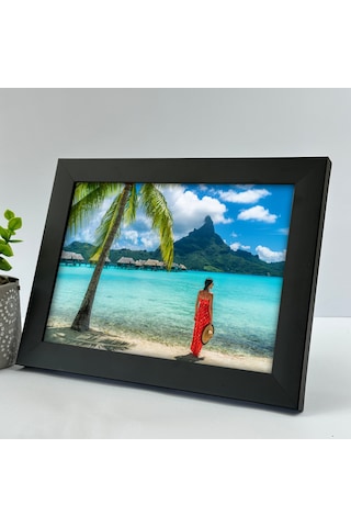 Ddecolıfe İkili Fotoğraf Çerçevesi, Resim Çerçevesi, 21x15 Siyah