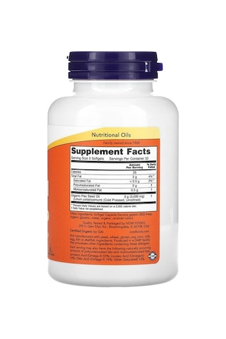 Flax Oil, 1,000 Mg, 100 Softgels