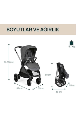 Chicco Duo Bellagio Travel Sistem Bebek Arabası