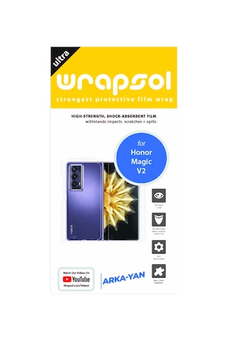 Honor Magic V2 Arka Ve Yan Kaplama Poliüretan Film