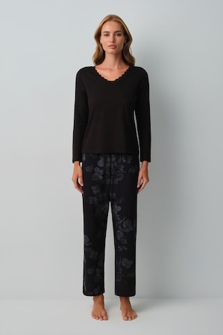 Suwen Maria Pijama Takımı Wsh10510099911 Siyah