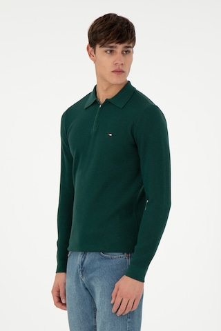 U.s. Polo Assn. Erkek Koyu Yeşil Kazak /triko 50298266-vr079 Koyu Yesıl Koyu Yeşil