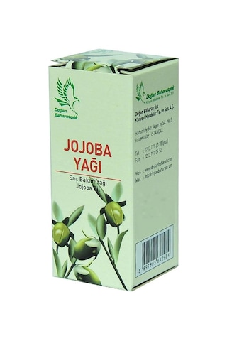 Doğan Baharatçılık Jojoba Yağı 20 CC Doğal Saf Saç Bakım Yağı
