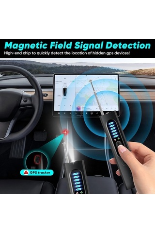 Xianwen Xindoker "t15 Gizli Kamera Ve Dinleme Cihazı Dedektörü -