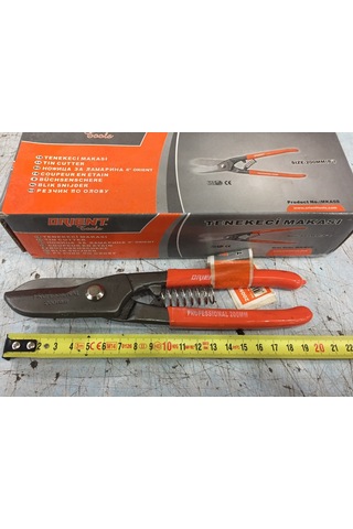 Tenekeci Makası Orient 200Mm Yaylı Profesyonel