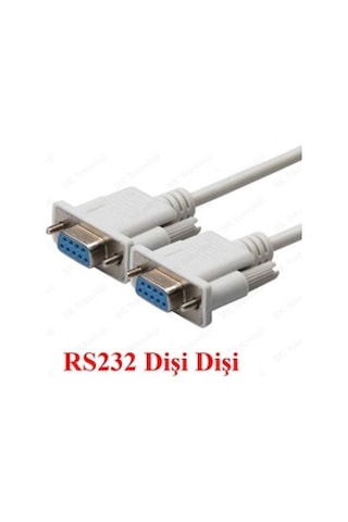 5 Metre Dişi Dişi Rs232 Kablo 5 Metre 9 Pin Dişi Dişi Kablo 5 Metre Com Kablo