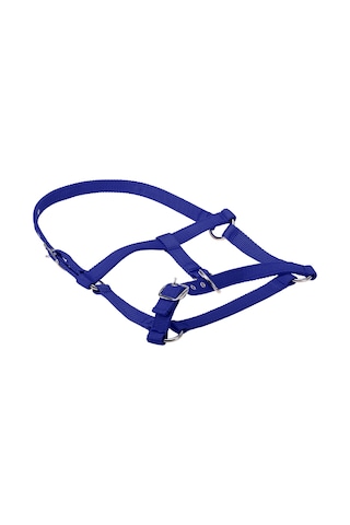 Aubyhe Mavi L Beden At Bağı, 6mm Kalınlastırılmış Dokuma Askı, Ayarlanabilir Ve Dayanıklı, Nikel Kaplı Demir + Pp + Çinko Alaşımlı