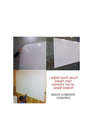 120x150 Cm Beyaz Kağıt Tahta, Hediye İle 124-Pembe