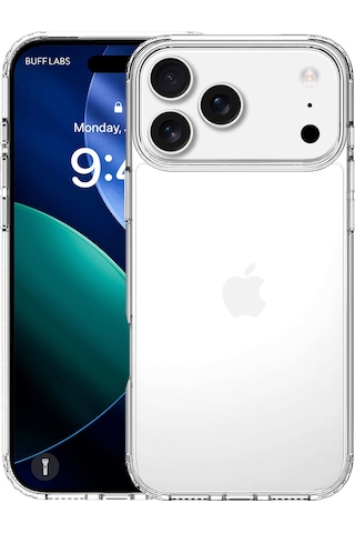 Buff Apple Uyumlu iPhone 17 Pro Max Air Hybrid Şeffaf Kılıf