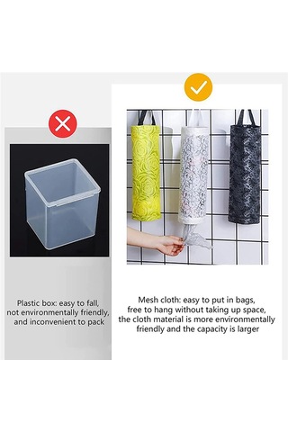 Mutfak Asma Çöp Poşeti, Duvar Monte Organizatör Diğer