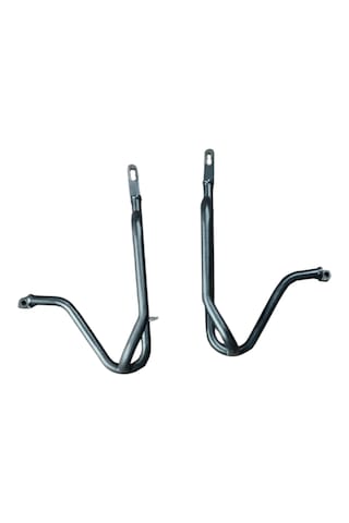 Motosteel Cg Amortisör Bağlantılı Arka Basamak Siyah