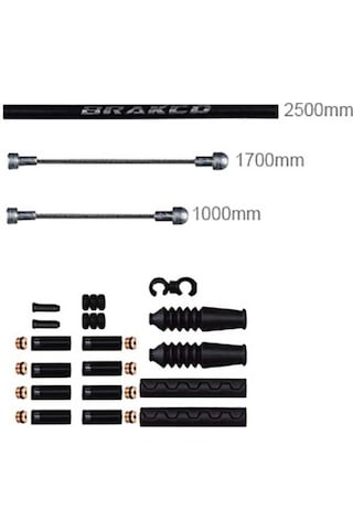 Brakco Hbs-r-02 Yol Çelik Fren Teli Teflonlu Dış Kablo Seti