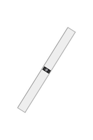 Xiyyadms Yeni Ultra İnce 400mm Beyaz Işık, Vücut Algılama Ve Sürekli Açık Modlu, Manyetik Montaj, Şarjlı Bataryalı Dolap Ve Koridor Lambası Beyaz