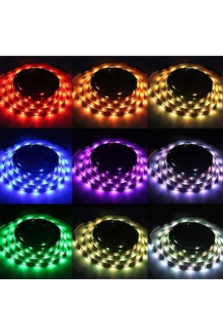 Ulzyvf Uzaktan Kumandalı Rgb Led Şerit Işıklar - Yatak Odası, Salon, Parti Dekoru Için