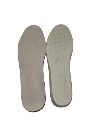 Erkek Ortopedik Hakiki Deri Tabanlık Bej - 43 - 44