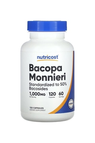 Nutricost Bacopa Monnieri 1000 Mg 120 Kapsül.usa Menşei.dmmedicine'den