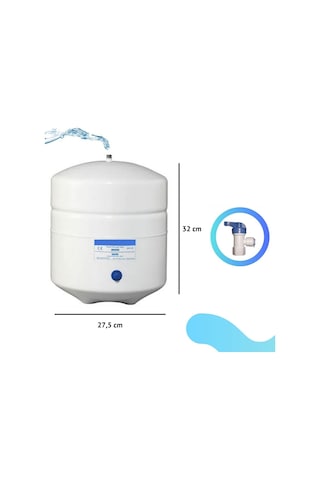 Evora 12 LT Tank 3.2 Galon Su Arıtma Tankı