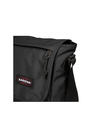 Eastpak Unisex Postacı Çantası Siyah Omuz Askılı Çok Gözlü Günlük Okul Ve Laptop Çantası