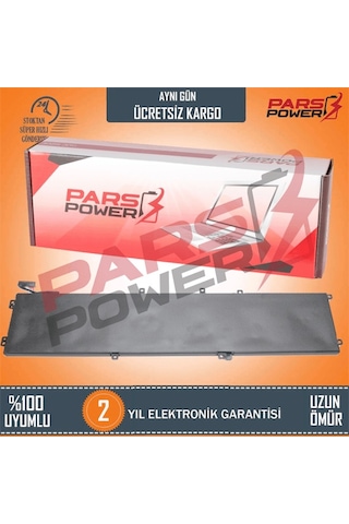 Dell Uyumlu XPS 6GTPY, 62MJV, M7R96 Batarya - Pil (Pars Power) mSata SSD'li Model 6 Hücre 357640