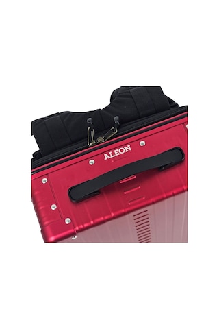 Aleon Hibrit 42 Cm Sırt Çantası, Dizüstü Bilgisayar Bölmeli, Fermuarlı, Yastıklı Taşıma Sistemi Kırmızı