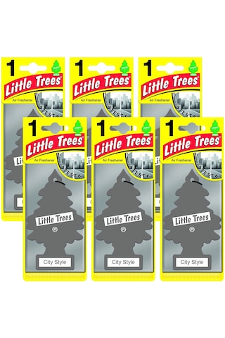 Little Trees City Style Baharat Aromalı Oto Kokusu 6 Adet