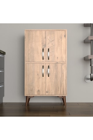 Küçük Boy Çok Amaçlı Dolap Çam - Mdl0202