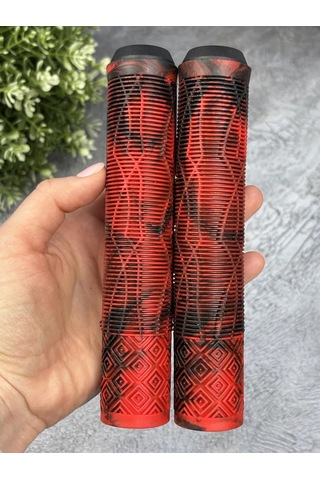 Homaland Bmx Akrobatik Bisiklet Ve Scooter İçin Gidon Tutacakları 374602818 Kırmızı