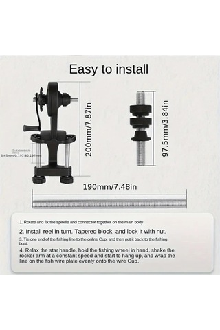 Motion003 Paslanmaz Çelik Olta Hattı Sarıcı Sistemi Yükseltilmiş Stil Yüksek Hızlı 2+1bb Baitcasting Spinning Makaralar Ayarlanabilir Hız Kontrolü Takla Sarıcı Makinesi