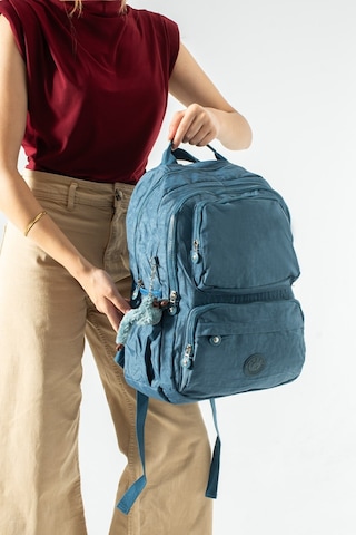 Ultra Hafif Çok Cepli Su Geçirmez Sırt Çantası Unisex Mavi Model: 571-2h