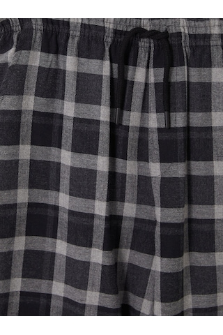 LC Waikiki Lc Waıkıkı Antrasit Regular Fit Ekose Erkek Pijama Altı