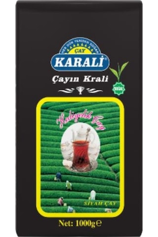 Karali Hediyelik Siyah Dökme Çay 1 KG