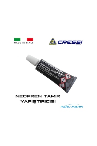 Cressi Neopren Tamir Yapıştırıcısı Kırmızı