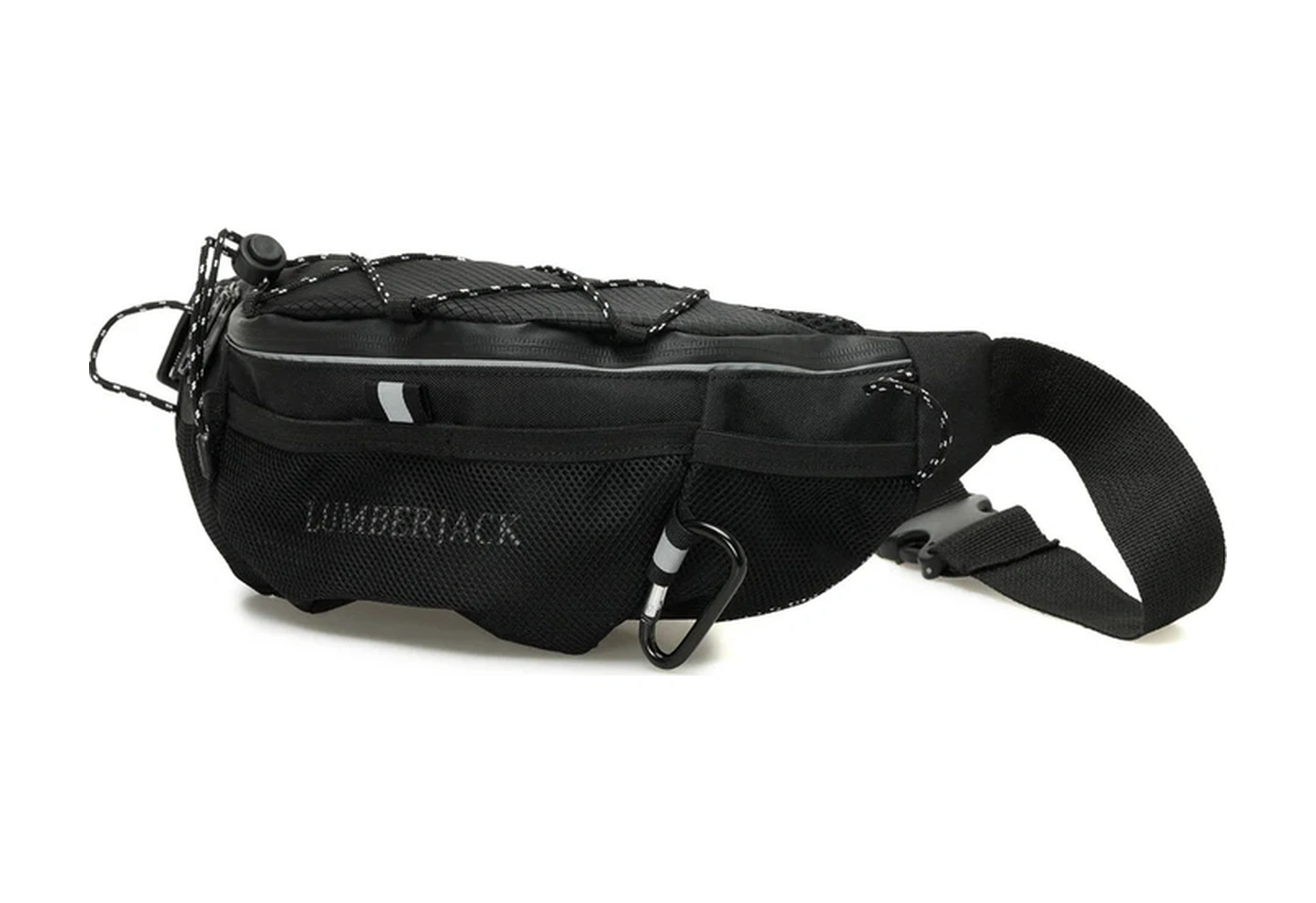 Lumberjack Reflector Black Waıst 5pr Siyah Unisex Bel Çantası 102033479 Siyah