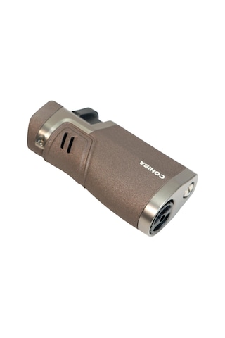 Cohiba 4 Torch Pürmüz Delici Kahverengi Metal Puro Çakmağı - Tr9493