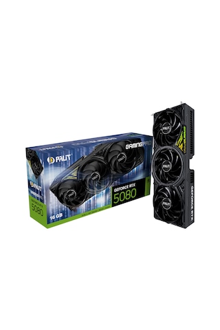 Palit GeForce RTX 5080 GamingPro NE75080019T2-GB2031A 16 GB GDDR7 256 Bit DLSS 4 Ekran Kartı
