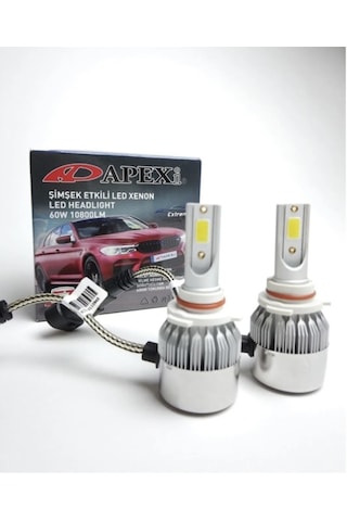 Apexi Zenon H1 Led Xenon Şimşek Etkili -10800 Lm 6000k- Şimşek