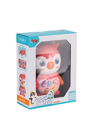 Jlg-855-115a Işıklı Ve Müzikli Penguen Pianosu -vardem Oyuncak Standart