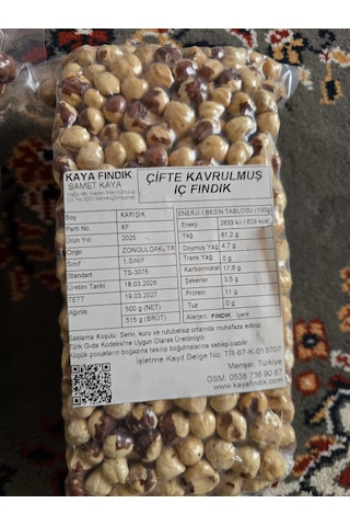 Kavrulmuş Fındık 500g 500  G