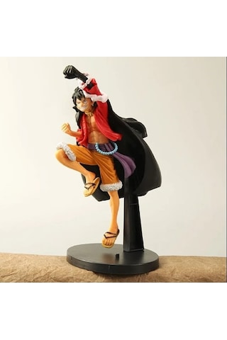 One Piece Monkey D. Luffy Haki Yumruk Pozlu Anime Figürü 20 Cm