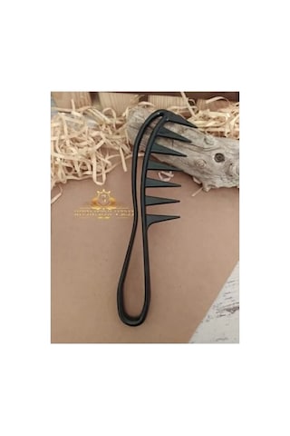 Geniş Aralıklı Wax Şekil Verme Tarağı, Siyah Renkli 0