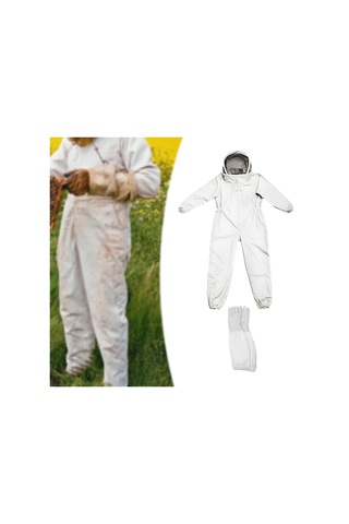 Suntek Arı Koruma Elbisesi Koruyucu Ekipman Arıcı Kostümü L