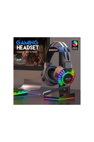 Ayrex H60 Kablolu 7.1 Usb Oyuncu Kulaklık Rgb Stereo Hd Mikrofon Gaming Kulaklık