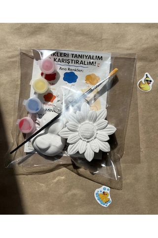 Eğitici Boyama Aktivite Seti 3 Lü Kız Modelleri