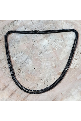 Chavin Siyah 75 Cm. 2 Mm. Erkek Çelik Zincir De93 (478255825)