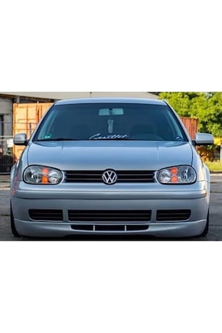 Vw Golf 4 Ön Ek Karlık Abs Plastik Mat Siyah 1997 1998 1999 2000 2001 2002 2003 Karlık+bodykit+ek