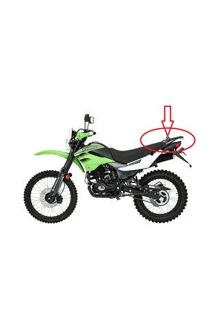 Mondial X-treme 150 200 Arka Port Bagaj Çanta Demiri