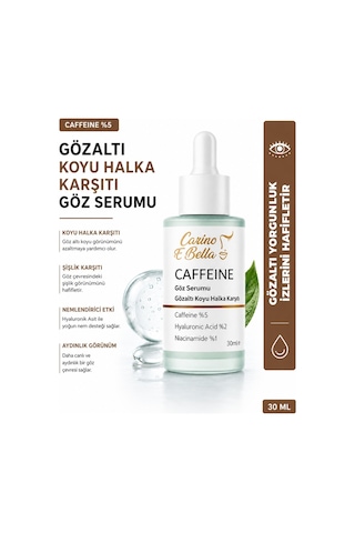 Caffeine Göz Serumu 30 Ml Göz Altı Koyu Halka Karşıtı
